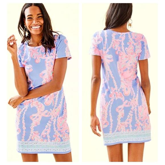 LILLY PULITZER Declan T-shirt Dress Size Small - Picture 1 of 8